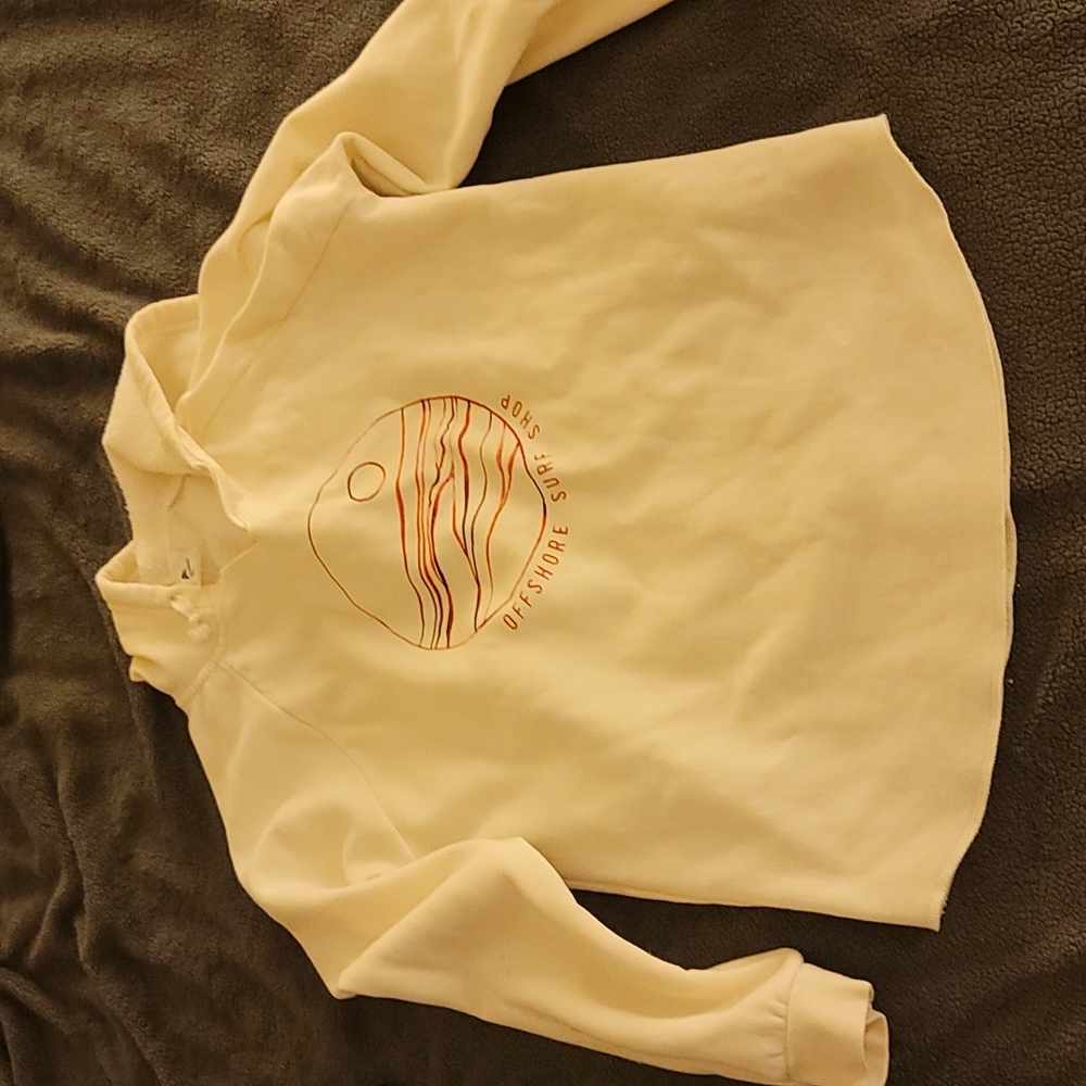 offshore surf shop hoodie medium